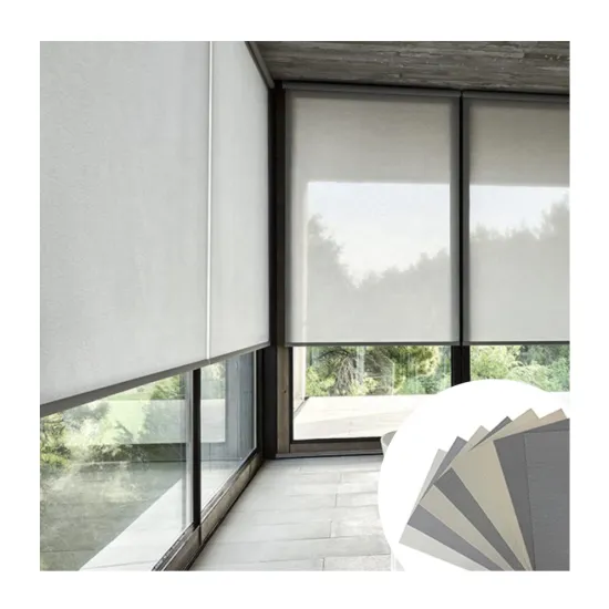 Free Sample: 1% Openness 70% PVC 30% Polyester Sunscreen Roller Blind Fabrics for Roller Shades