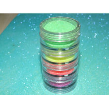 1/128" Colorful Neon Acrylic Glitter Powder For Decorating