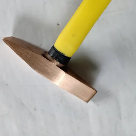 Be-cu non-sparking Hammer Scaling Fiber Handle 150g