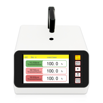DR82C Small Mobile Phone IPAD Lens IR Hole Transmittance Tester - Infrared Light Aperture 1mm