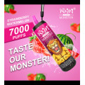 R &amp; M Monster 7000 Puffs Hot Sale в Великобритании