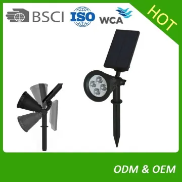 PIR Solar Power Garden Decorative Lights Motion Sensor Wall Step Fence Lamps Solar Garden Lights