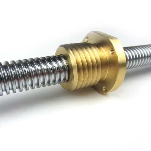 High precision Trapezoidal screw rod Tr16x3 for linear actuator