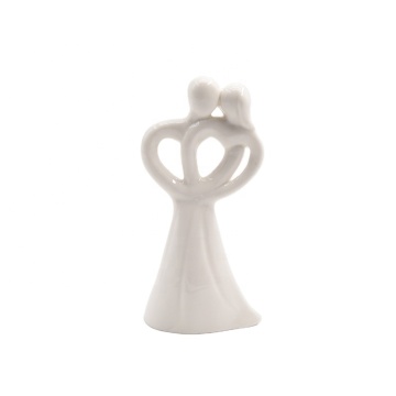 Custom Ceramic Lady Statue - Elegant Porcelain Wedding Decor