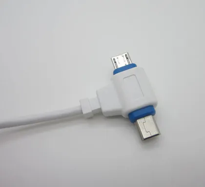 Htc / Samsung Data Multifunction Cable T Shaped Micro Usb Charging Data Cable