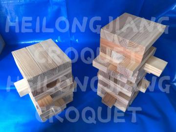 WOODEN GARDEN GAME-Jenga