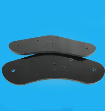Black fibre glass FR4 G10 custom milling plate