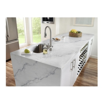 Calacatta White Quartz Stone Pre Cut Countertops Countertops Countertops