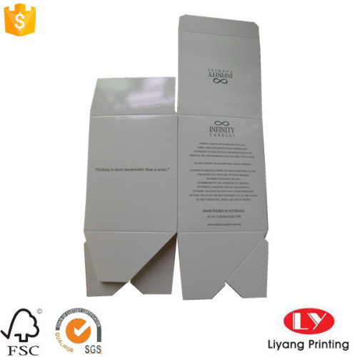 Boîte d&#39;emballage cosmétique en papier bon marché personnalisé