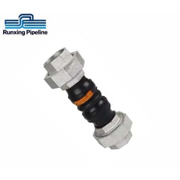Flexible Rubber Joint With Thred Union Rubber Expansion