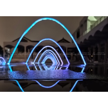 Outdoor Dry Floor Dancing Fountain
