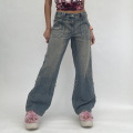 Women's Loose Jeans Casual Wide