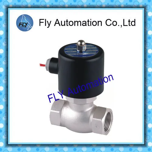 Stainless Steel Piston Guide 1" 2way Steam Solenoid Valve Sus-25 