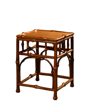 Special Hot Selling Compact Ergonomic Bamboo Square Stool 42Cm Height