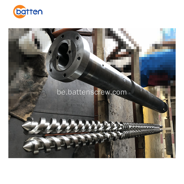 75/28 Extruder Parallel Twin Screw Barrel для ПВХ