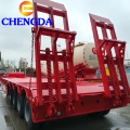 4 Axle 80 Tons Low Bed Trailer