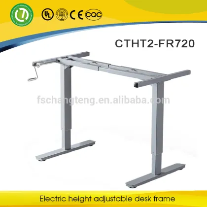 Statoil manual height adjustable frame&CVS Caremark table frame rocker height adjustable&BNP Paribas crank adjustable frame