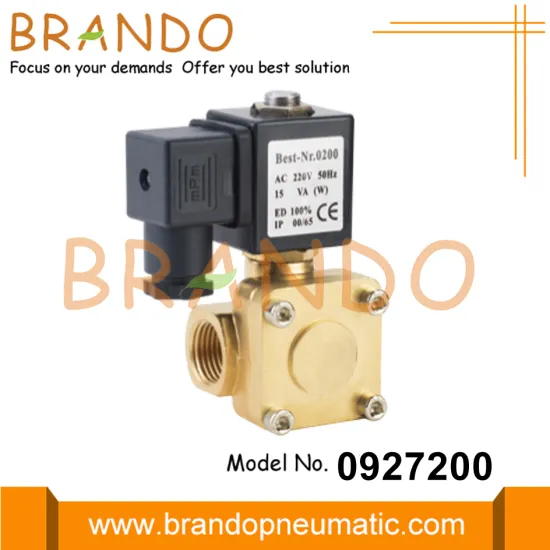 0927200 1/2'' Brass Solenoid Valve 24VDC 110VAC 220VAC