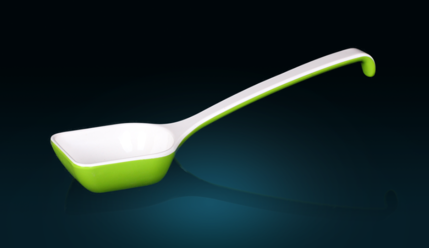 New Style Square Shape Melamine Spoon