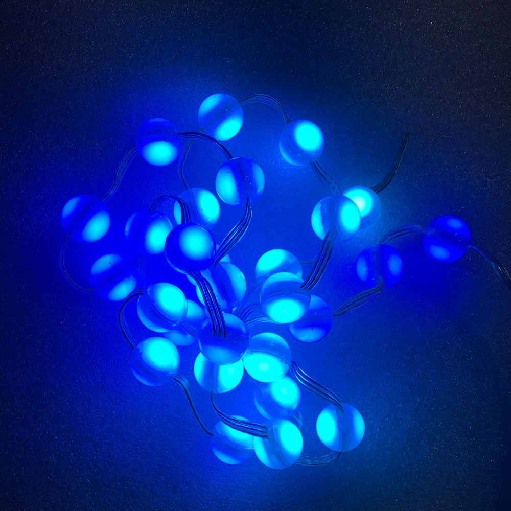 Colorful RGB LED Light Light Ball String