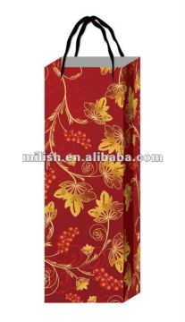 2012 printed plastic wine packaging bags