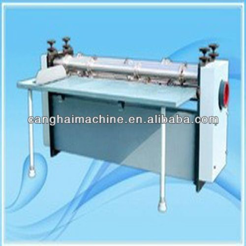 slicing paper and press the line machine