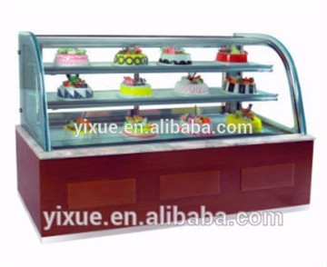 cheap and good quality china commercial cake display showcase