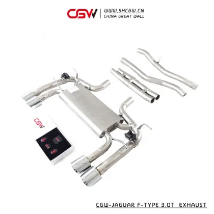 CGW High-Quality Auto Parts for Jaguar F-Type 3.0T Exhaust System MY 2019