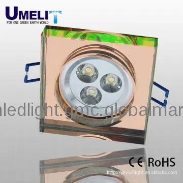 frosted glass led ceiling light