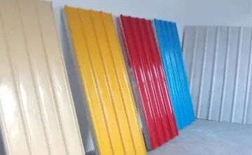 color coated aluminum corrugated sheet for roofing, Alu roofing sheet