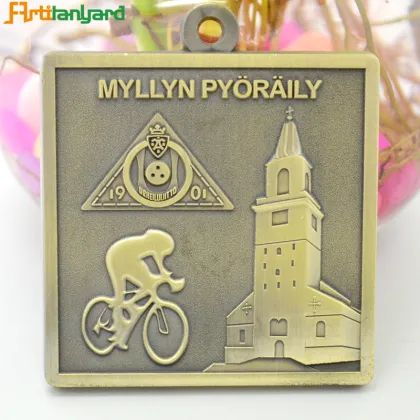 Custom Fantasy Logo Sports Medals