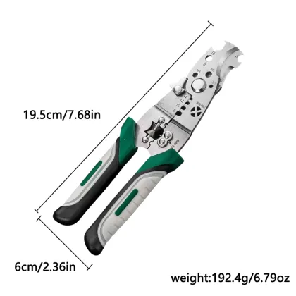 Green and black cable shears