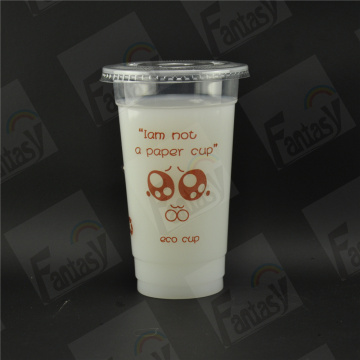 Disposable 500ml Cup Custom Blister U Shape Cup