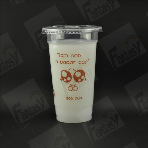 Copa de forma U personalizada de 500 ml de 500 ml de forma U personalizada