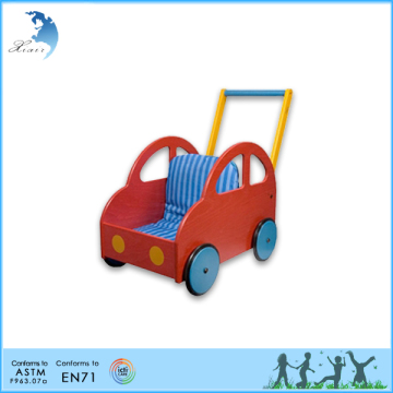2016 new design kindergarden EN71 montessori pushing car kids toys