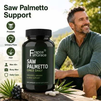 Shecome Saw Palmetto Prostate Support Saw Palmetto Capsule