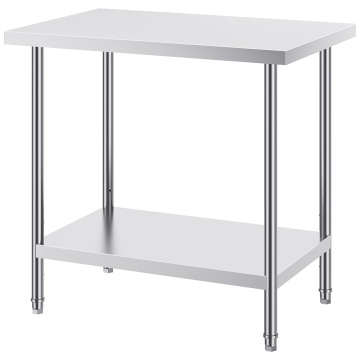 Stainless Steel Commercial Work Table for Kitchen