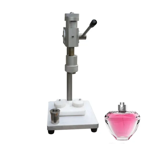 Handheld perfume cap crimping machine Manual Perfume Bottle Screw Capping machine
