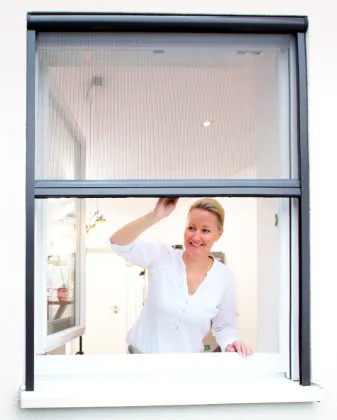 Retractable Insect Screen Window Fly Screen Window