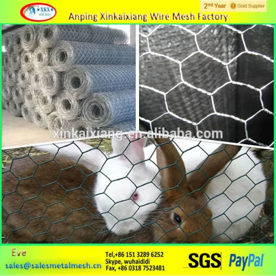hexagonal wire mesh used for playground,slope protection
