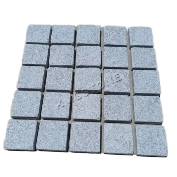 Natural Black Cobblestone Pavers for Modern Driveway Designs