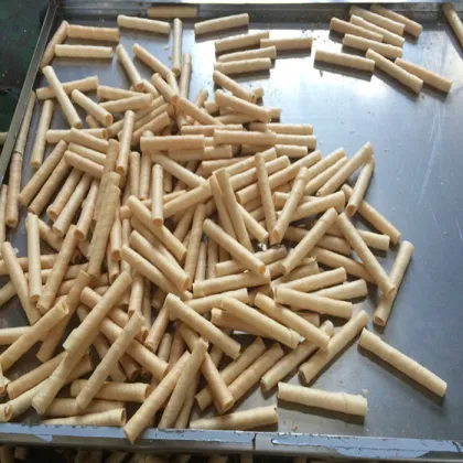 Automatic Wafer Roll Making and Egg Roll Bake Machine
