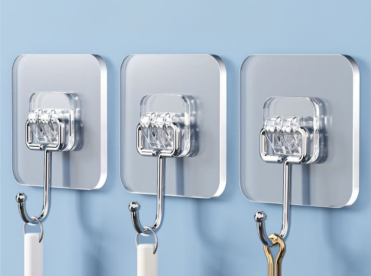 Adhesive Wall Hooks