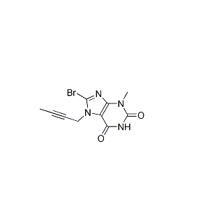 8- 브로 모 -7- (2- 부틴 -1- 일) -3- 메틸 크 산틴 CAS 666816-98-4