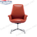 Unique styke mdoern colorful leather chair