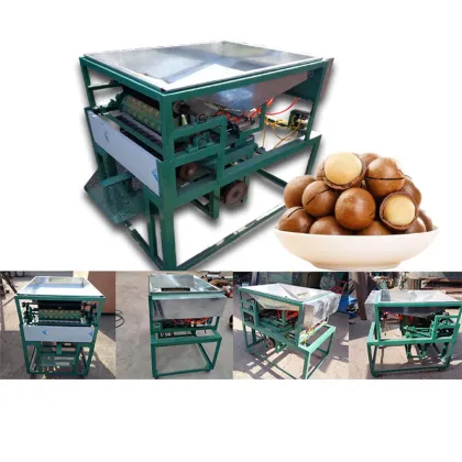 Pneumatic Macadamia Nut Cracker Machine