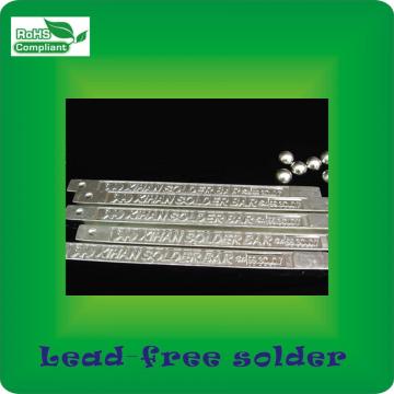 Solder bar lead free welding bar Sn Cu