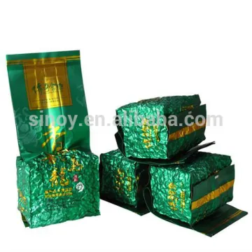 vacuuming three side sealed pouch for tea manufacturer