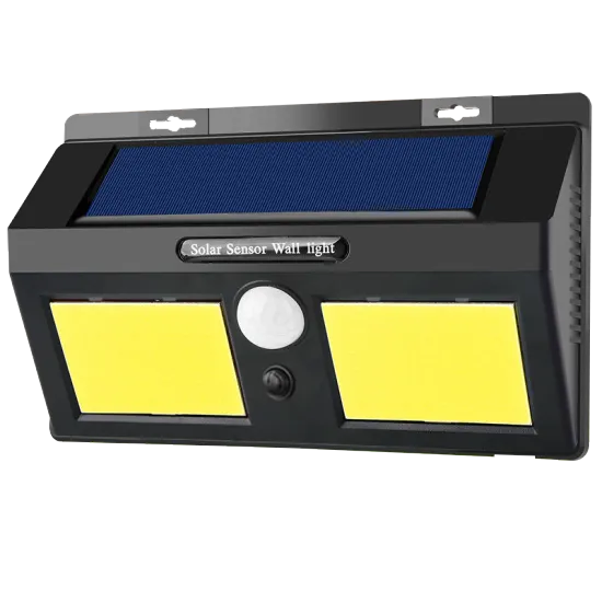 New Waterproof Solar Emergency Wall Light: 120 COB Outdoor Security Garden Lighting