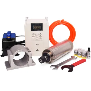 GDZ 24000rpm 80x213mm 2.2kw Water-Cooled Spindle Motor Kit for CNC Router